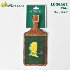 Masters 2026 LUGGAGE TAG ラゲッジタグ 本革 マスターズ ゴルフのサムネイル