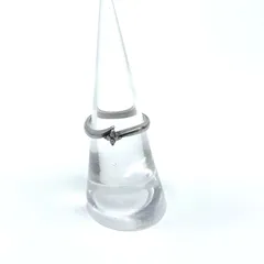 Courreges　クレージュ  ダイヤモンドリング　SV950　0.04ct　シルバー　約10.5号のサムネイル