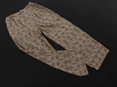 chocol raffine robe ショコラフィネローブ 総柄 イージー パンツ sizeF/ベージュ ■◇ レディース