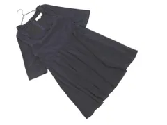 Jewel Changes ジュエルチェンジズ ユナイテッドアローズ 丸襟 ワンピース size38/濃紺 ■◇ レディースのサムネイル