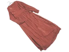 Rope Picnic ロペピクニック ロング カシュクール ワンピース size38/茶 ■◇ レディース