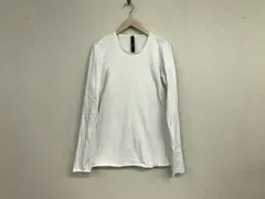 本物ダブルジェイケイWJKコットン長袖ロンTシャツメンズサーフアメカジミリタリーワークスケーターストリートビジネススーツゴルフ白ホワイトL日本製