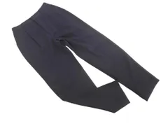 LAUTREAMONT ロートレアモン タック テーパード パンツ size38/濃紺 ■◇ レディース