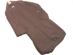 PLST プラステ ロング カーディガン size2/茶 ■◇ レディース