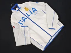 kappa カッパ ゴルフ ITALIA ジップアップ 刺繍 2WAY ウインドブレイカー ジャケット sizeL/白 ◇■ メンズ