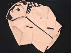 Oakley オークリー ロゴ プリント ジップアップ パーカー sizeS/ライトピンク ◇■ メンズ