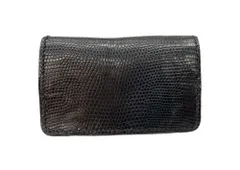 フラットヘッド THE FLAT HEAD Leather Wallet レザー ウォレット ミドル 二つ折り カード コイン ケース 黒 財布・ケース メンズ財布 総柄 ブラック 104W-37のサムネイル