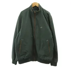 クロコダイル CROCODILE ジャンパー ブルゾン 上着 2L カーキ 長袖 スタンドカラー フルジップ /PP ■ECA004