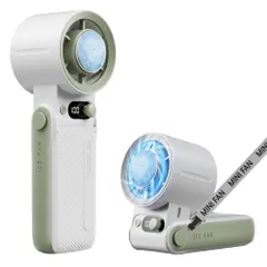 【超長50時間持続・10000mAh大容量】BILIWAL ハンディファン 冷却プレート付き 199無段階風量調節 携帯扇風機 超高速暴風 1秒冷感 ペルチェ -25℃瞬間冷却 135°角度調節 強力 7枚羽根 クーラー 電池残量表示 小型  e367bd9a