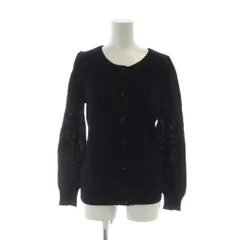 マークバイマークジェイコブス MARC by MARC JACOBS カーディガン ニット 長袖 シングル S 黒 ブラック ■GY60 /MQのサムネイル
