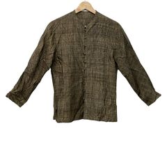 ARMANICOLLEZIONI(アルマーニコレッツォーニ) 半袖セーター サイズ40 M レディース美品  ダークグレー タートルネック ARMANI COLLEZIONI - ARMANICOLLEZIONI(アルマーニコレッツォーニ