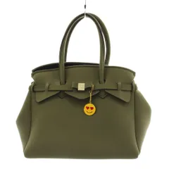 セーブマイバッグ SAVE MY BAG ハンドバッグ リボン カーキ /AN36 ■BMのサムネイル
