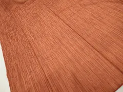 平和屋着物■上質な紬　幾何学間道　正絹　逸品　DABE8963qa