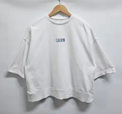Calvin Klein レディース 半袖スウェットTシャツ XS