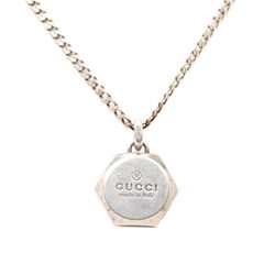 GUCCI グッチ 【ゴースト】 SV925 ネックレス ラウンド ペンダント