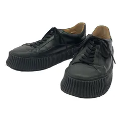 JIL SANDER ジルサンダー プラットフォームレザースニーカー J32108A ブラック 41のサムネイル