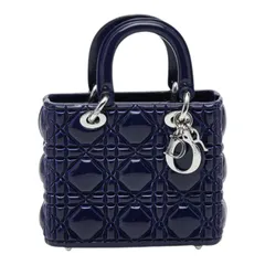 ディオール レディディオール ミラーチャーム チャーム ネイビー ブルー 紺 メタル レディース Dior【1-0267607】
