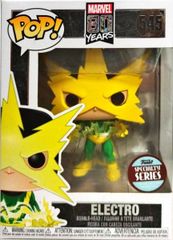 エレクトロ(初期デザイン版) 「スパイダーマン」 マーベル80周年記念 POP! Marvel Series #545【1週間以内発送】