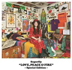 CD Superfly LOVE, PEACE & FIRE -Special Edition-  WPCL12828 WARNER MUSIC JAPAN 未開封 /00110