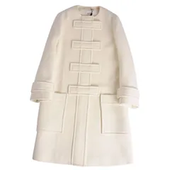未使用 バーバリー BURBERRY コート ロングコート ノーカラー ウールのサムネイル