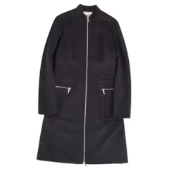 美品 セリーヌ CELINE コート ロングコート ジップアップ ウール カシミのサムネイル