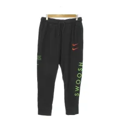 ナイキ NIKE スウェットパンツ ジョガー スポーツウエア L 黒 ブラック 長ズボン ロゴプリント 文字プリント /AO39 ■GY99