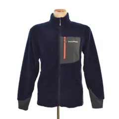 モンベル Montbell クリマエア ジャケット フリース S 紺 ネイビー ■ECD002