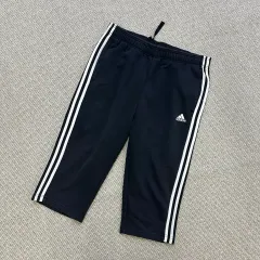 XL アディダス ストライプ トレーナー 7分 0421D