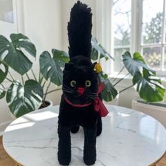 送料無料☆シュタイフ☆Black Tom Cat 22cm☆ブラックトムキャット/黒