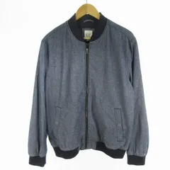 ギャップ GAP 00’Ｓ ジップアップ ジャケット ブルゾン インディゴ ネイビー Ｌ ヴィンテージ OLD オールド コットン 