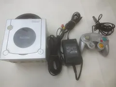  ゲーム ゲームキューブ 本体 ジャンク品 DOL-001 シルバー コントローラー 周辺機器付き 訳あり