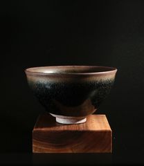 中古 建窯 兎毫天目茶碗 供御款 建盞 茶道具 コレクションCL0001 中古 建窯 兎毫天目茶碗 供御款 建盞 茶道具 中国古陶磁 古玩 CL0001