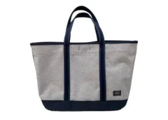 ポーター PORTER GIRL Boyfriend Tote ボーイフレンド トート バッグ シャンブレー ビッグ 吉田カバン かばん 灰 紺 バッグ レディースバッグ トートバッグ ロゴ グレー 104B-148