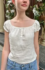 新品) ブランディー メルビル クレア リース トップス ブラウス