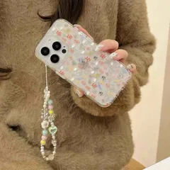 スマホケース iPhone16 iPhone15 iPhone14 13 未使用 ストラップ付き 韓国 かわいい クリア ラメ おしゃれ 大人かわいい 可愛い 大人 女子
