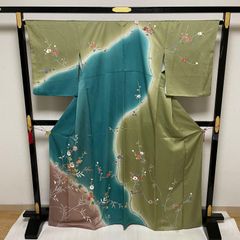 超貴重 激レア店舗倉庫保管品 山形緞通 オリエンタルカーペット 4.5帖