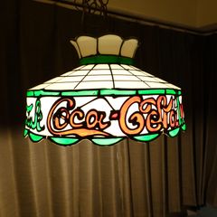 1970's Coca-Cola ティファニー風 ハンギングランプ - メルカリ