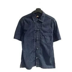 レッドイヤーポールスミス RED EAR PAUL SMITH デニムジャケット 半袖 M 青 ブルー ■GY99のサムネイル