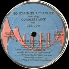 12” No Strings Attached, Cordless  Put Your Body In Motion MRI0005 Magnum Records Inter /00250