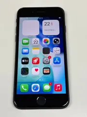 美品 電池100%SIMフリー iPhone SE(第３世代) 64GB　ミッドナイト