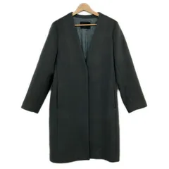 United Arrows GREEN LABEL RELAXING(ユナイテッドアローズ グリーンレーベル) コート サイズ44 L レディース美品  - ダークグレー 長袖/冬