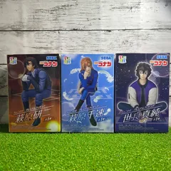 SEGA セガプライズ  名探偵コナン ちょこのせプレミアムフィギュアシリーズ  萩原千速 萩原研二 世良真純  新品　未開封　美品　3個セット