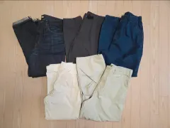 UNIQLO ズボン 5種 セット 30 32 まとめ