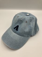 小沢健二 ワッペンフェードキャップ ロイヤルブルー 月と街のAidade