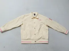 THE NORTH FACE ザノースフェイス キッズ アイボリー ピンク バイカラー アウター 신장140