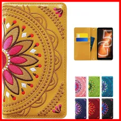 【人気商品】ケース カバー 対応 手帳型ケース エスニック iPhone13ProMax 刺繍 イエロー