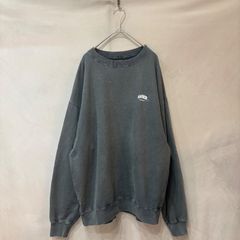 希少】プーマ スウェット トレーナー 刺繍 緑 センターロゴ ゆるダボ