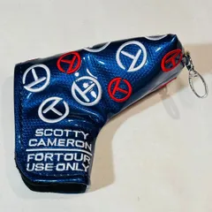 スコッティキャメロン　パターカバー　サファイアブルー　SMALL サークルＴ　フッククリップ付き　検索スコッチキャメロンパターカバー