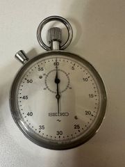 稼働 SEIKO セイコー ストップウォッチ ホワイト系文字盤 88-5110T