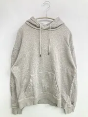 field/dream パーカー 4 グレー コットン 無地 ワンポイント プルオーバー 長袖